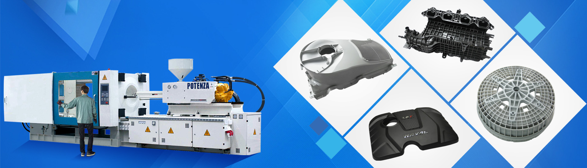 超过十年的模具经验